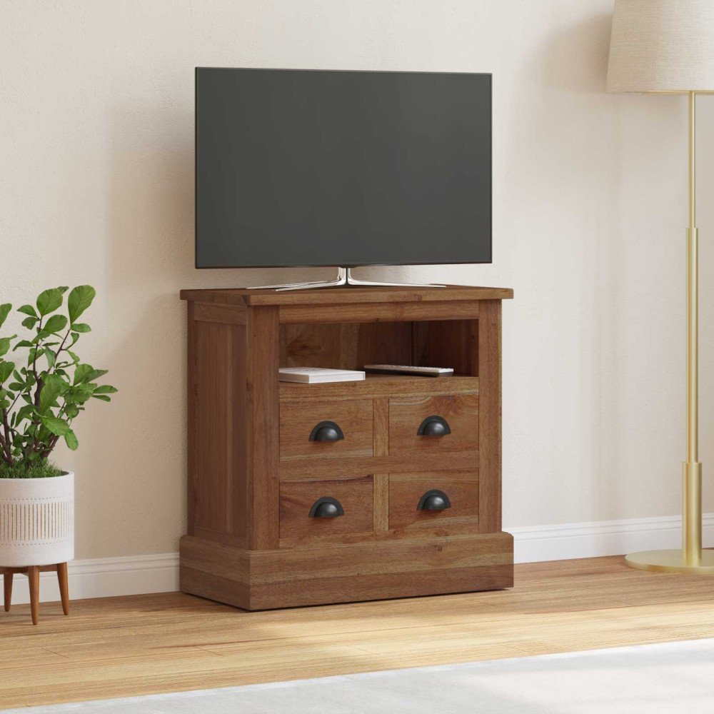 Produktbild för Förvaringsskåp Naturfärg 60 x 30 x 60 cm Massivt teakträ