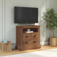 Produktbild för Förvaringsskåp Naturfärg 60 x 30 x 60 cm Massivt teakträ