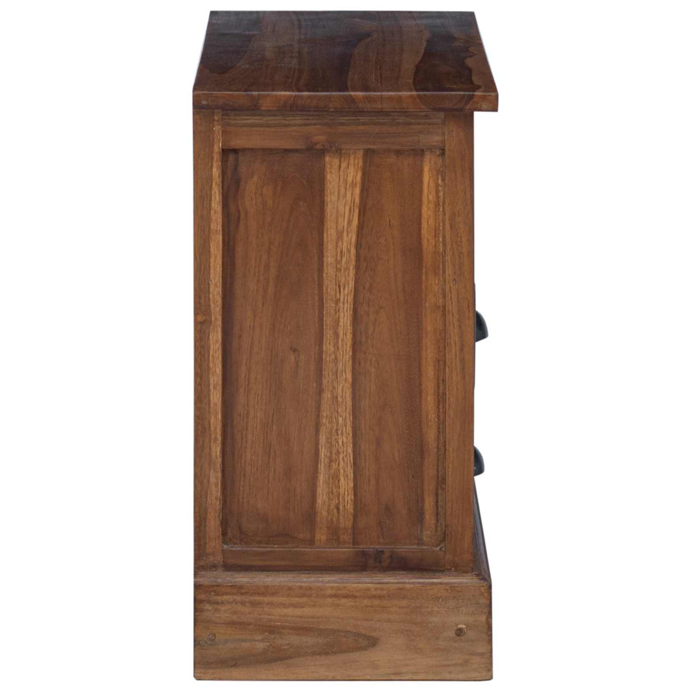 Produktbild för Förvaringsskåp Naturfärg 60 x 30 x 60 cm Massivt teakträ