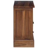 Produktbild för Förvaringsskåp Naturfärg 60 x 30 x 60 cm Massivt teakträ