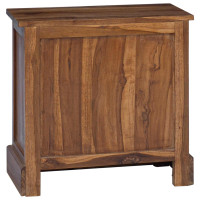 Produktbild för Förvaringsskåp Naturfärg 60 x 30 x 60 cm Massivt teakträ