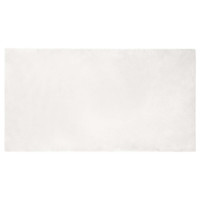 Produktbild för Halkfri matta i konstgjord kaninfäll OLITE Vit 60 x 110 cm