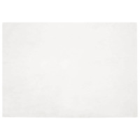 Produktbild för Halkfri matta i konstgjord kaninfäll OLITE Vit 160 x 230 cm