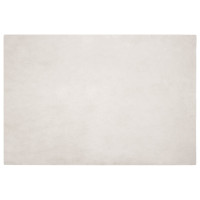 Produktbild för Halkfri matta i konstgjord kaninfäll OLITE Beige 160 x 230 cm