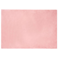 Produktbild för Halkfri matta i konstgjord kaninfäll OLITE Rosa 160 x 230 cm