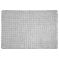 Produktbild för Halkfri filt i konstgjord kaninfäll Olite Grå 150 x 220 cm