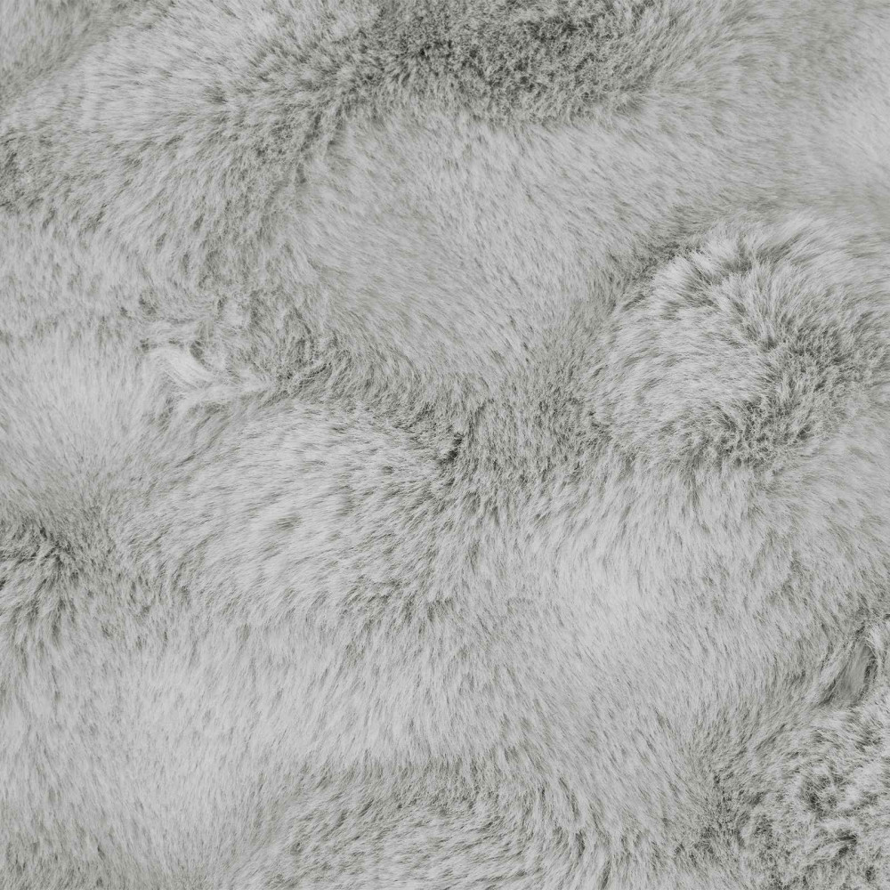 Produktbild för Halkfri filt i konstgjord kaninfäll Olite Grå 150 x 220 cm