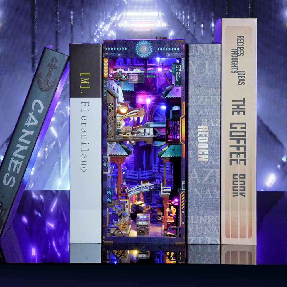 Produktbild för Book Nook: Cyber City