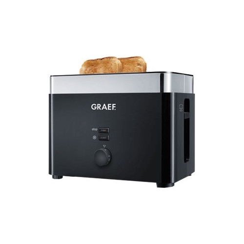 Graef Graef TO 62 - brödrost - svart