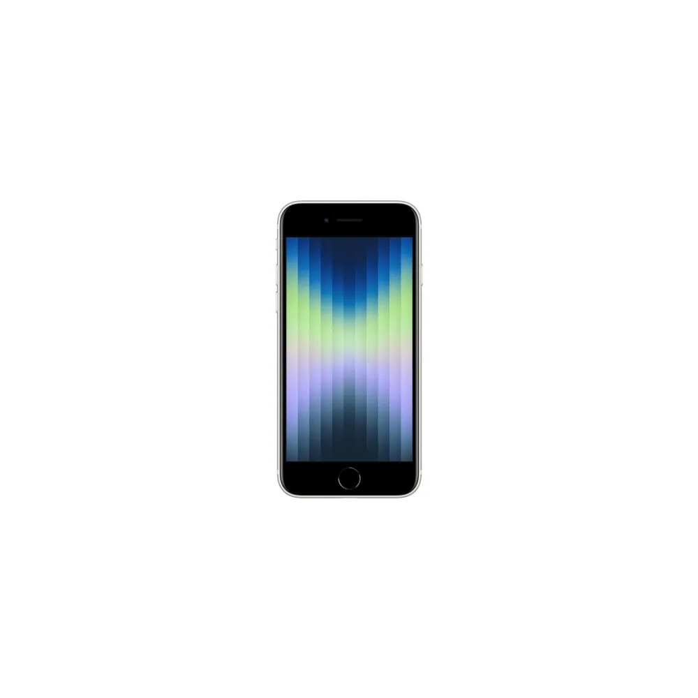Produktbild för Apple iPhone SE (3rd generation) - starlight - 5G smartphone - 128 GB - GSM