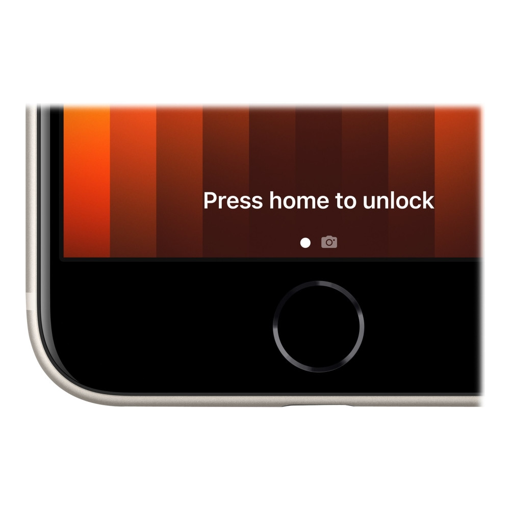 Produktbild för Apple iPhone SE (3rd generation) - starlight - 5G smartphone - 128 GB - GSM