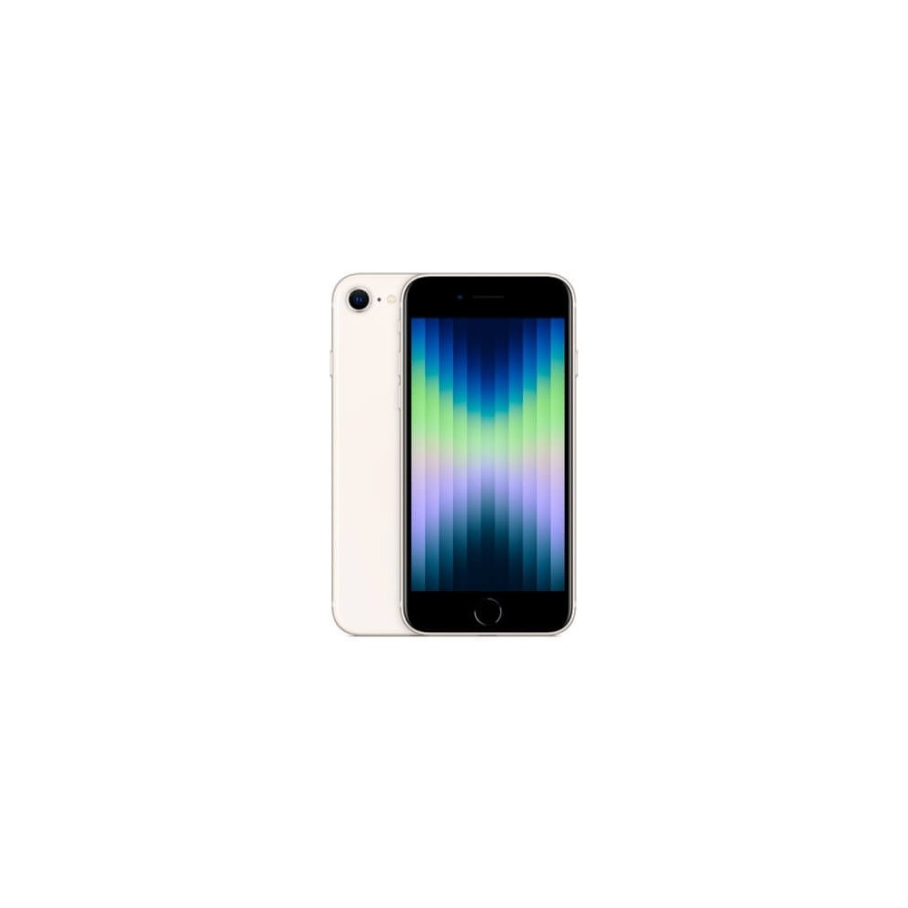 Produktbild för Apple iPhone SE (3rd generation) - starlight - 5G smartphone - 128 GB - GSM