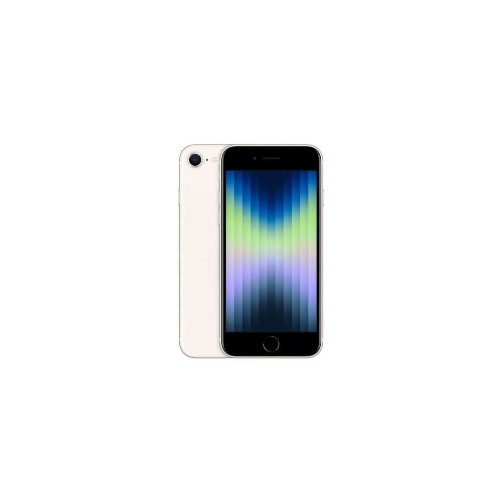 Produktbild för Apple iPhone SE (3rd generation) - starlight - 5G smartphone - 128 GB - GSM
