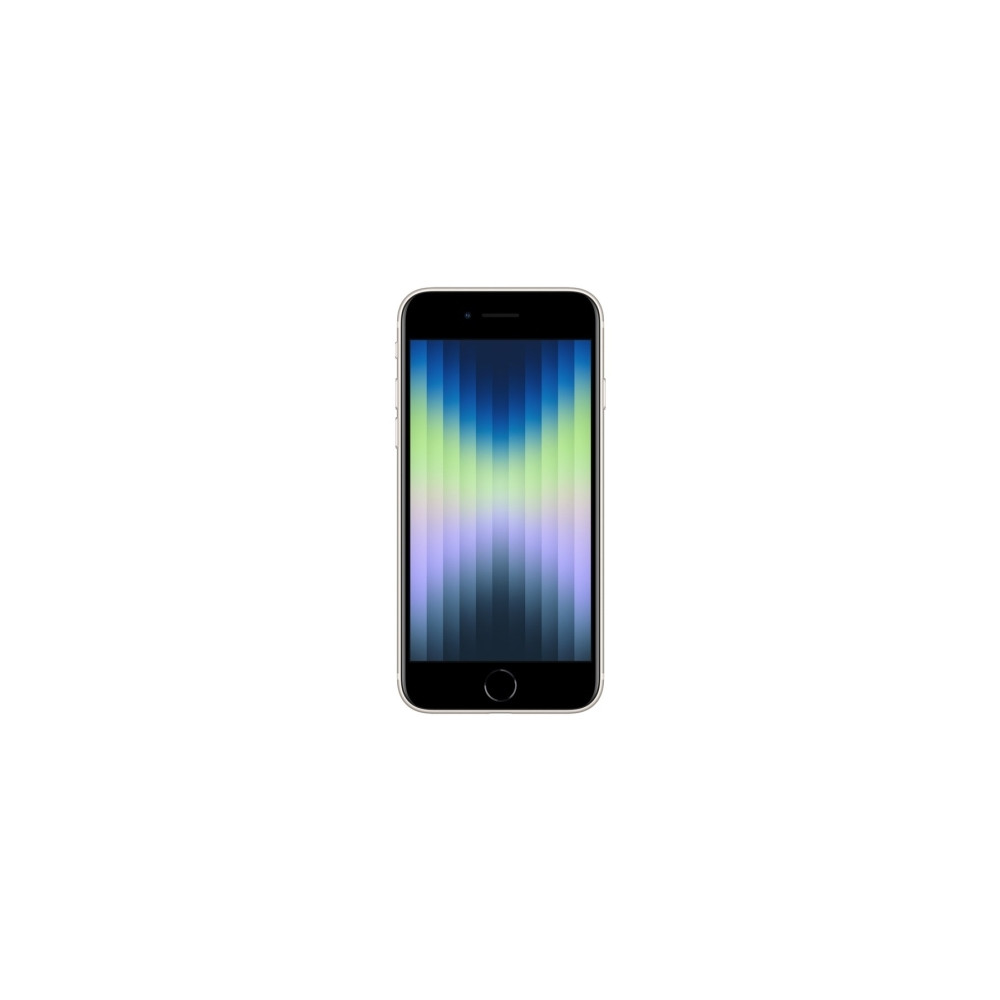 Produktbild för Apple iPhone SE (3rd generation) - starlight - 5G smartphone - 128 GB - GSM