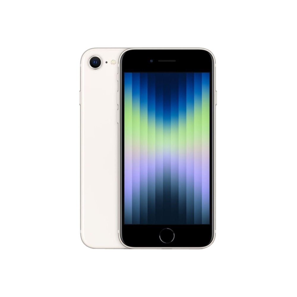 Produktbild för Apple iPhone SE (3rd generation) - starlight - 5G smartphone - 128 GB - GSM