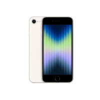 Produktbild för Apple iPhone SE (3rd generation) - starlight - 5G smartphone - 128 GB - GSM