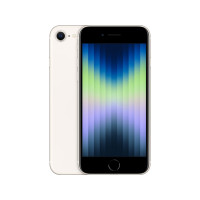 Produktbild för Apple iPhone SE (3rd generation) - starlight - 5G smartphone - 128 GB - GSM