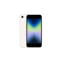 Produktbild för Apple iPhone SE (3rd generation) - starlight - 5G smartphone - 128 GB - GSM