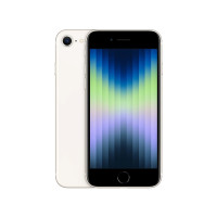 Produktbild för Apple iPhone SE (3rd generation) - starlight - 5G smartphone - 128 GB - GSM