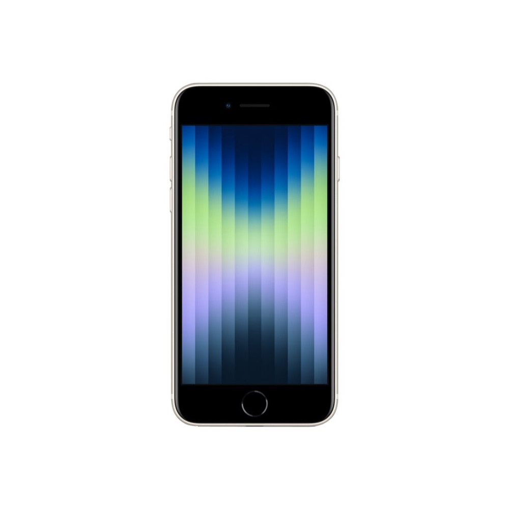 Produktbild för Apple iPhone SE (3rd generation) - starlight - 5G smartphone - 128 GB - GSM