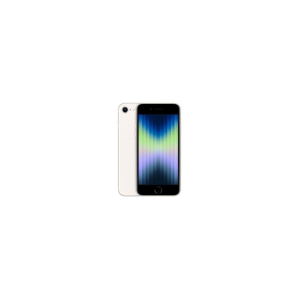 Produktbild för Apple iPhone SE (3rd generation) - starlight - 5G smartphone - 128 GB - GSM