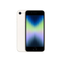 Produktbild för Apple iPhone SE (3rd generation) - starlight - 5G smartphone - 128 GB - GSM