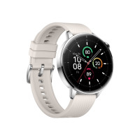 Produktbild för OnePlus Watch 3 - rostfritt stål - smart klocka med rem - 32 GB - silver steel