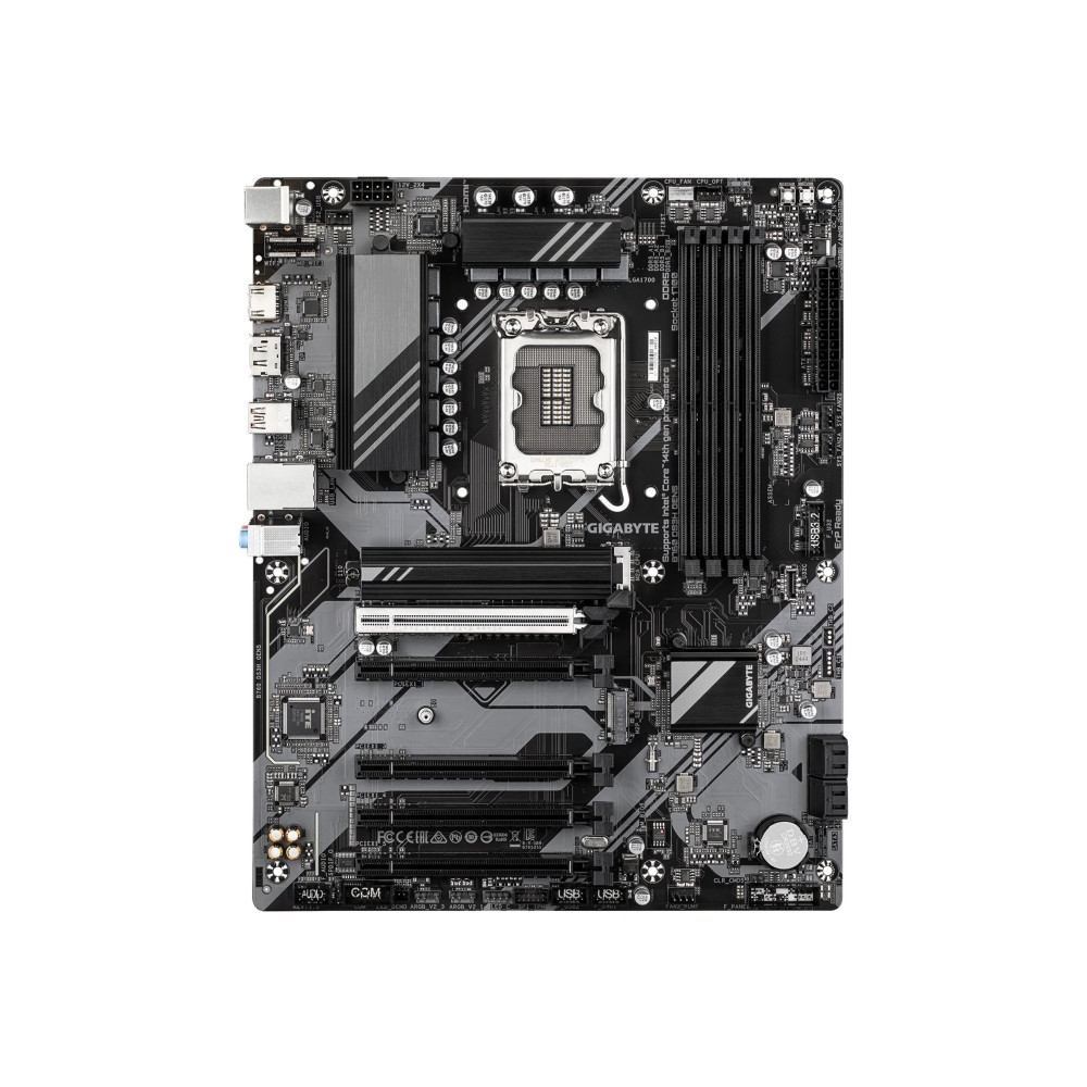 Produktbild för Gigabyte B760 DS3H GEN5 - moderkort - ATX - LGA1700-uttag - B760