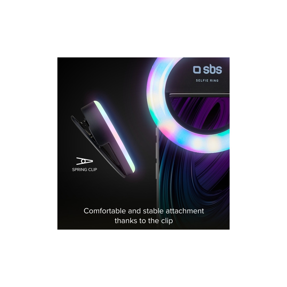 Produktbild för SBS TESELFIERINGRGBMINI, LED, 3 cm, 6 cm, 10 g, 30 mm, 110 m...
