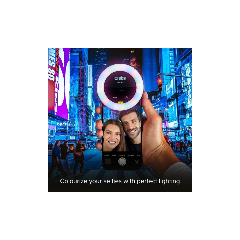Produktbild för SBS TESELFIERINGRGBMINI, LED, 3 cm, 6 cm, 10 g, 30 mm, 110 m...