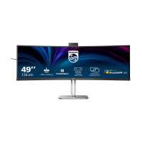 Produktbild för Philips 49B2U6903CH - 6000 Series - LED-skärm - böjd - 49" - HDR