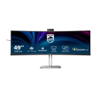 Produktbild för Philips 49B2U6903CH - 6000 Series - LED-skärm - böjd - 49" - HDR
