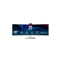 Produktbild för Philips 49B2U6903CH - 6000 Series - LED-skärm - böjd - 49" - HDR