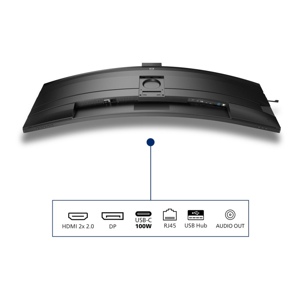 Produktbild för Philips 49B2U6903CH - 6000 Series - LED-skärm - böjd - 49" - HDR