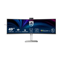 Produktbild för Philips 49B2U6903CH - 6000 Series - LED-skärm - böjd - 49" - HDR
