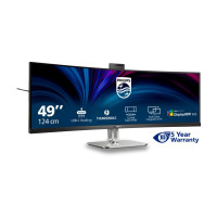 Produktbild för Philips 49B2U6903CH - 6000 Series - LED-skärm - böjd - 49" - HDR