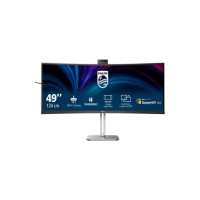 Produktbild för Philips 49B2U6903CH - 6000 Series - LED-skärm - böjd - 49" - HDR