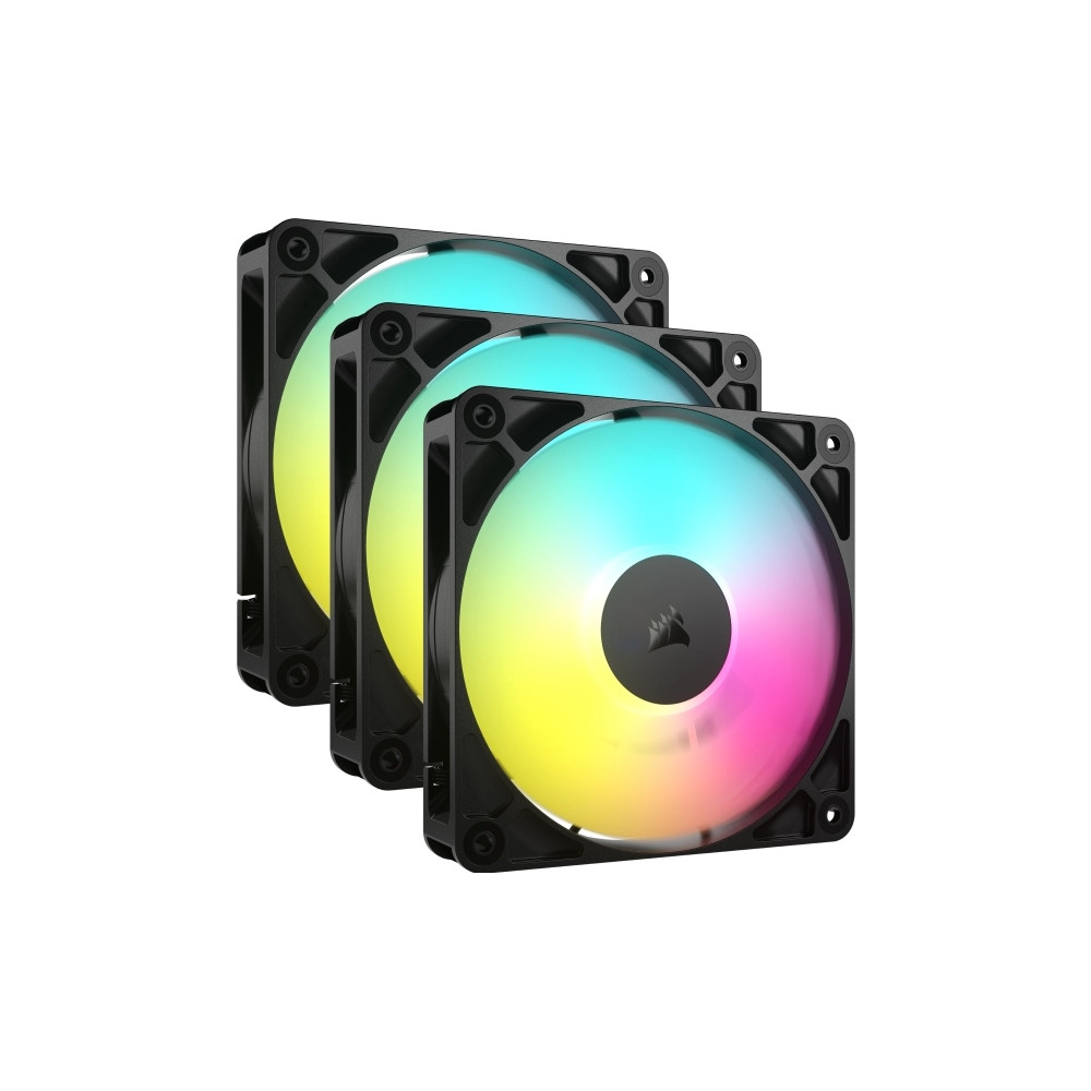 Produktbild för CORSAIR RS120 ARGB Triple Pack - lådfläkt