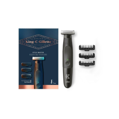 Gillette Gillette Style Master 4D Blade, Svart, 1 mm, 3 mm, 1 mm, Ros...