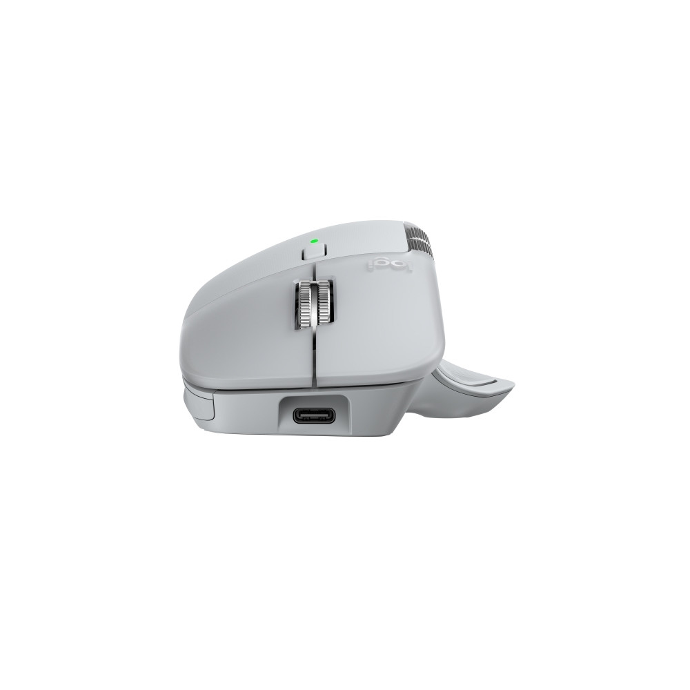 Produktbild för Logitech MX Master 4 - mus - Bluetooth, 2.4 GHz - blekgrå