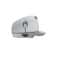 Produktbild för Logitech MX Master 4 - mus - Bluetooth, 2.4 GHz - blekgrå