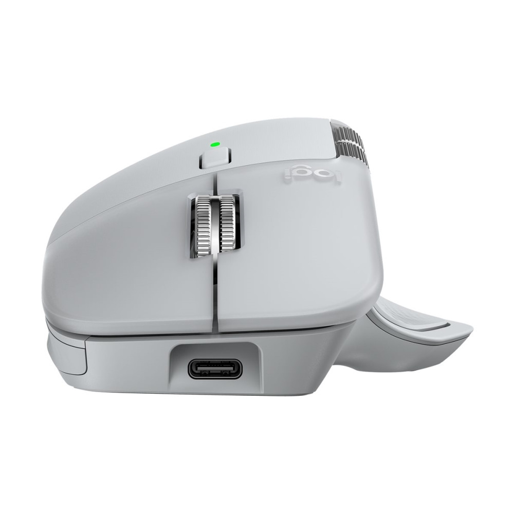 Produktbild för Logitech MX Master 4 - mus - Bluetooth, 2.4 GHz - blekgrå
