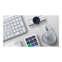 Produktbild för Logitech MX Master 4 - mus - Bluetooth, 2.4 GHz - blekgrå