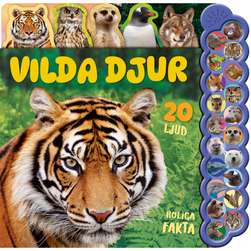 Tukan Förlag Vilda djur MED LJUD