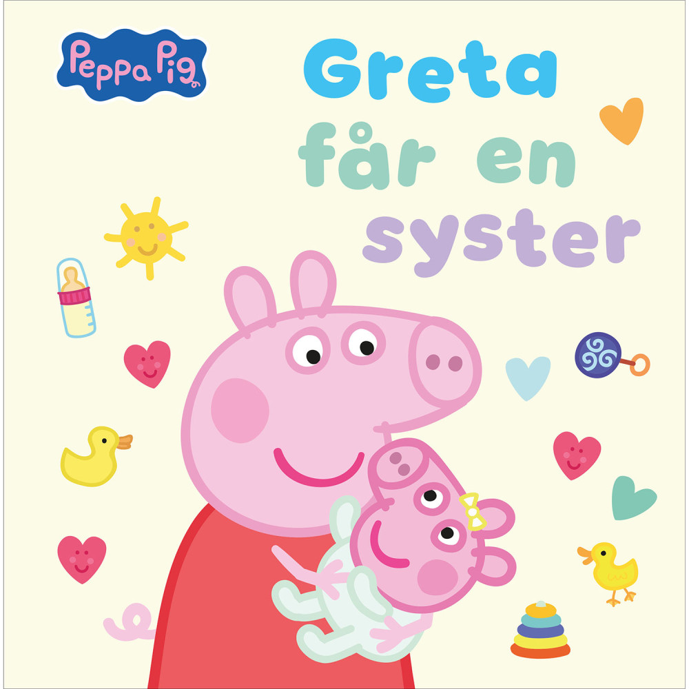 Produktbild för Greta Gris : får en syster