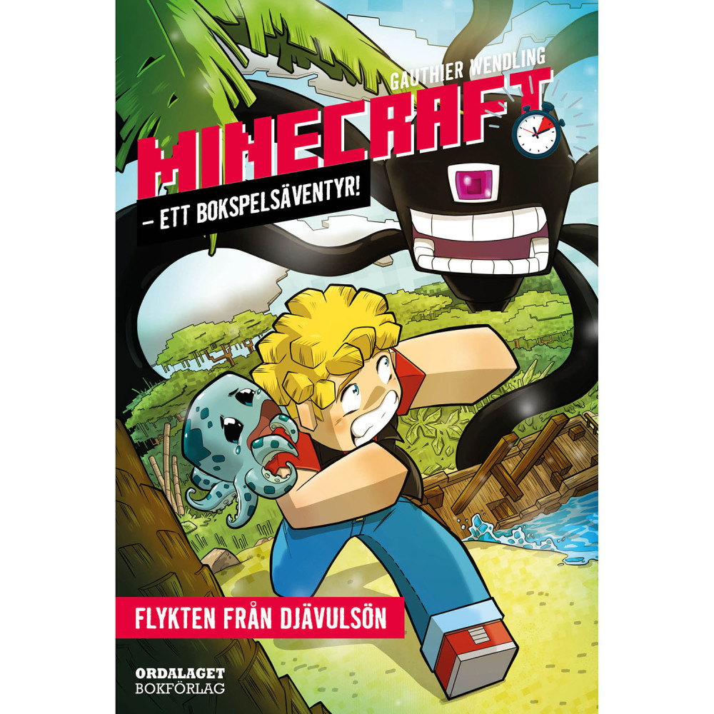 Produktbild för Minecraft : ett bokspelsäventyr Den hemska ön