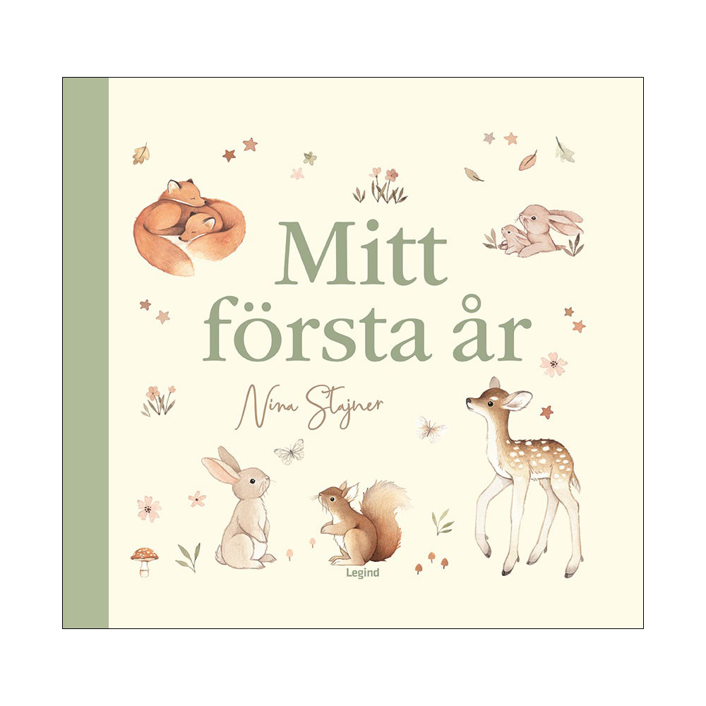 Produktbild för Mitt första år : en fylla-i-bok