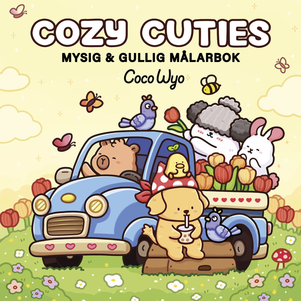 Produktbild för Målarbok : Cozy Cuties