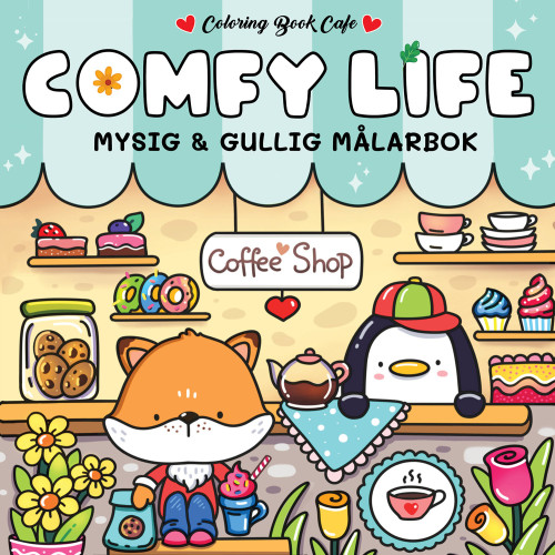 Legind Målarbok : Cozy Comfy Life