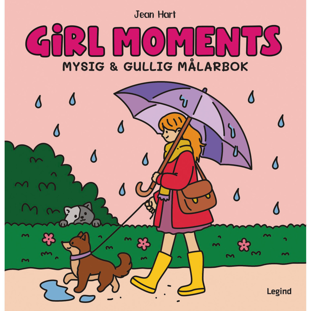 Produktbild för Målarbok : Cozy Girl Moments